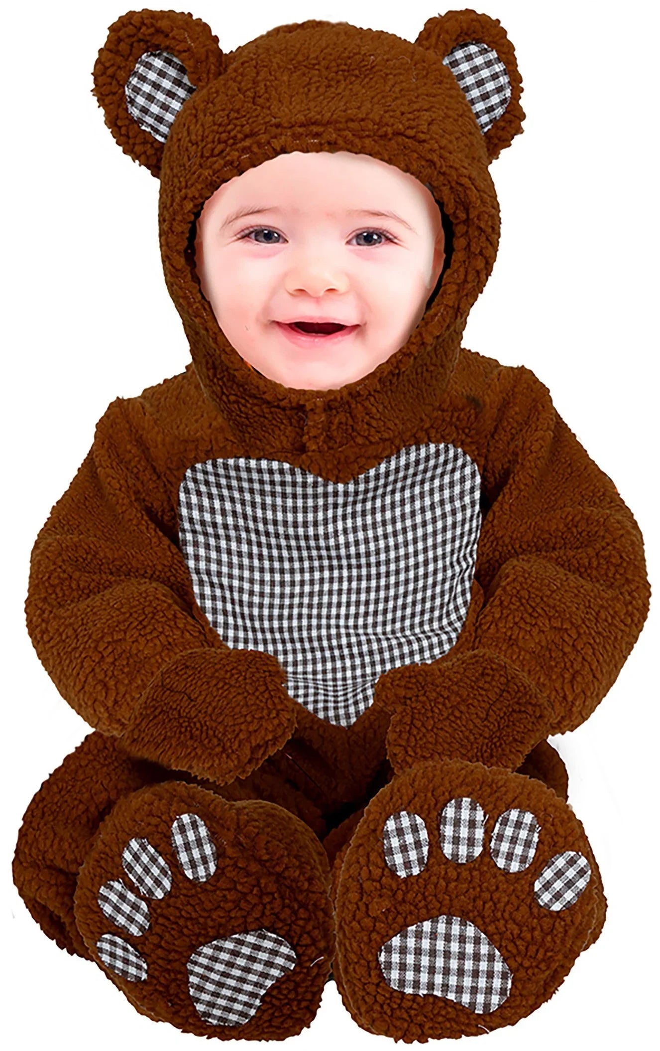 Disfraz de Osito de Peluche para Bebé Oso Pardo, Panda y Polar Guirca